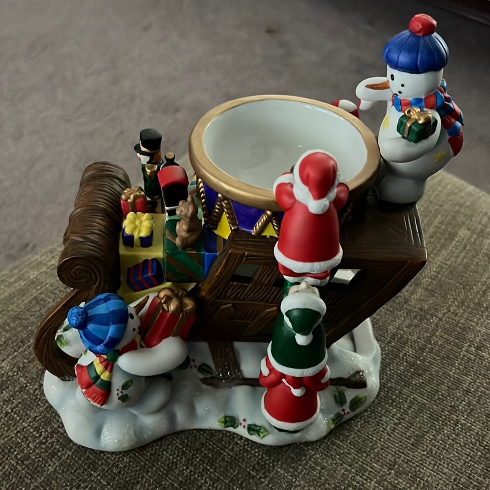 Holiday Sleigh aroma melt holder